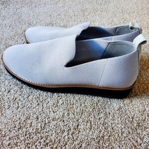 Eileen Fisher Womens Knit Slip-on Sneaker Gray Size 10